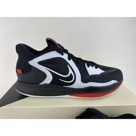 Nike Kyrie Low 5 Bred Men's Basketball Shoes Sneakers White Dominoes DJ6012 001 - Picture 5 of 12